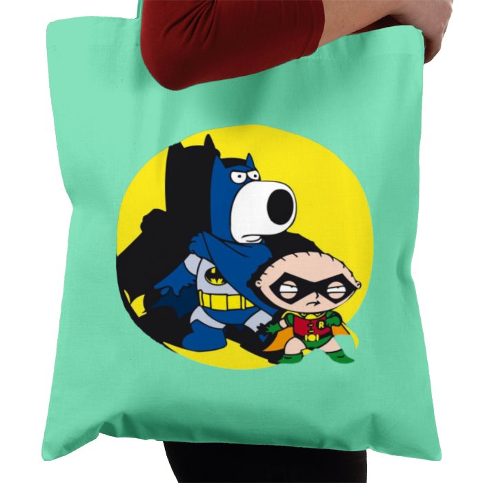 Family Guy & Batman - Batman & Robin Tote Bag