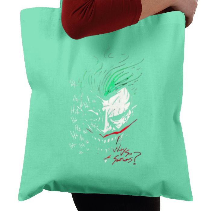 Batman - Joker's Why So Serious Tote Bag