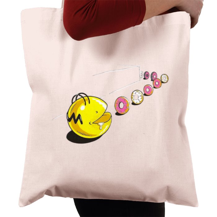 Pacman & The Simpsons - Simpsons Crossover Tote Bag