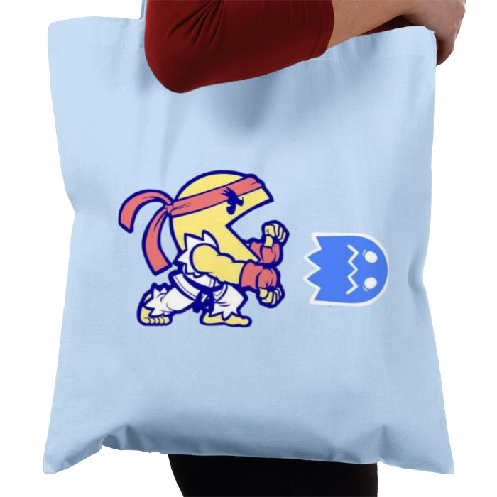 Pacman & Street Fighter - Pac Fighter Tote Bag