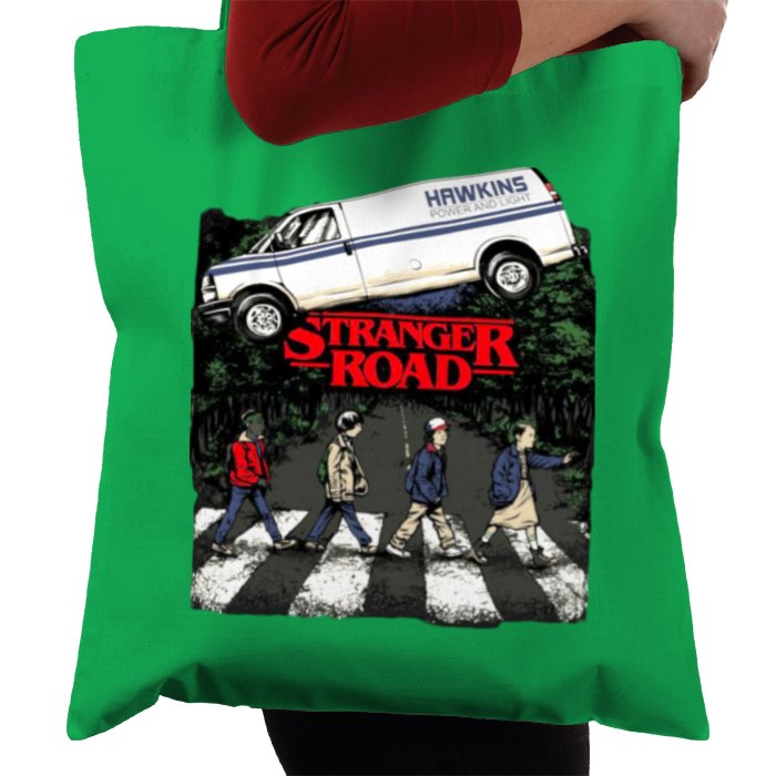 Stranger Things & The Beatles - Abbey Road Tote Bag