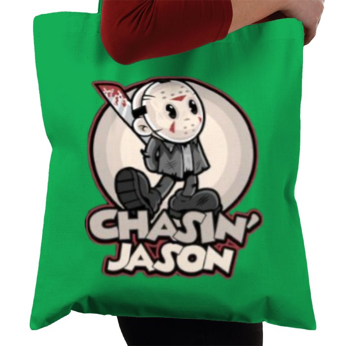 Looney Tunes & Friday 13th - Chasin Jason Tote Bag