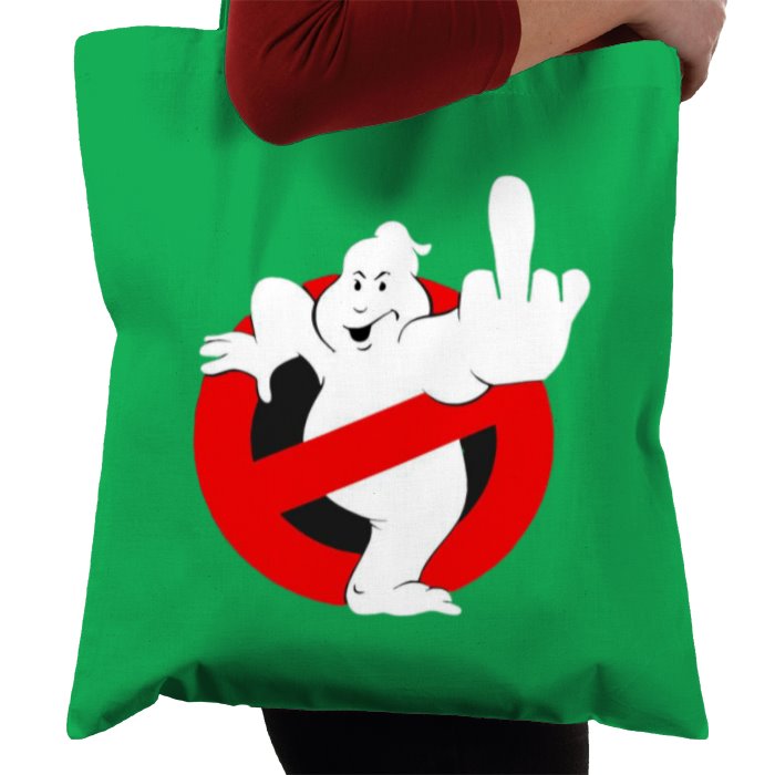 Ghostbusters - Rude Logo Tote Bag