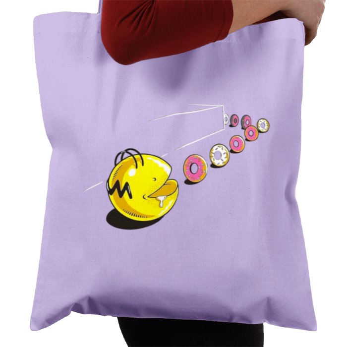 Pacman & The Simpsons - Simpsons Crossover Tote Bag