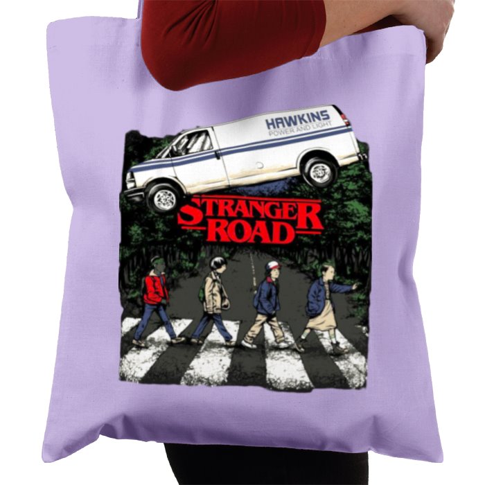 Stranger Things & The Beatles - Abbey Road Tote Bag