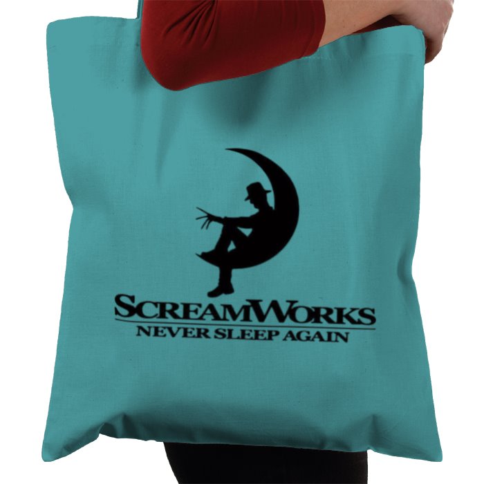 A Nightmare On Elm Street & DreamWorks - ScreamWorks Tote Bag