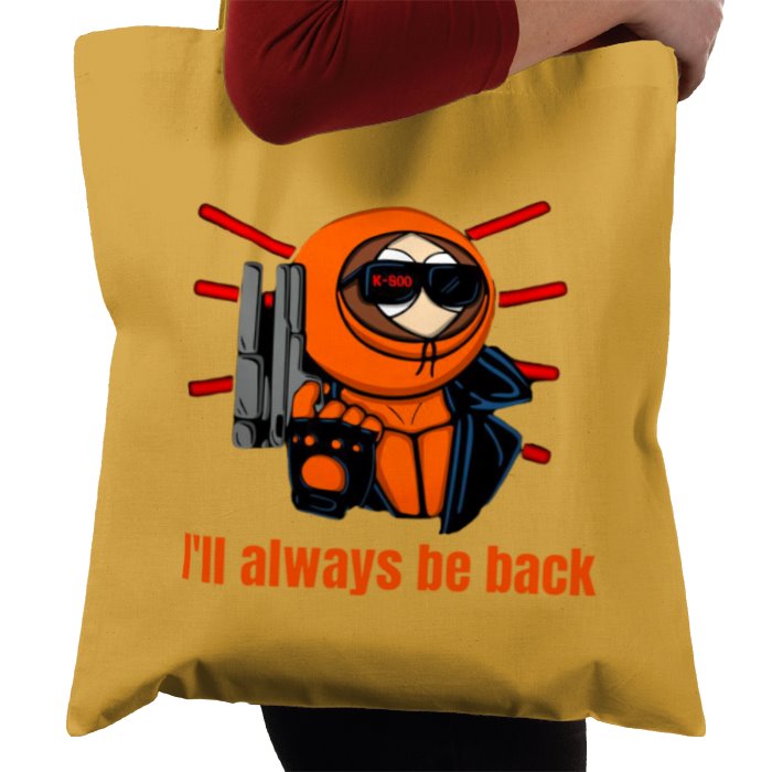 South Park & Terminator - I'll Always Be Back Tote Bag