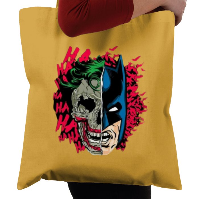 Batman - 2 Faces Of Gotham Tote Bag