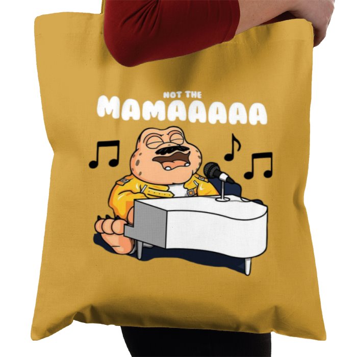 Dinosaurs & Freddy Mercury - Not The Mama Tote Bag