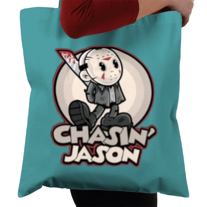 Looney Tunes & Friday 13th - Chasin Jason Tote Bag
