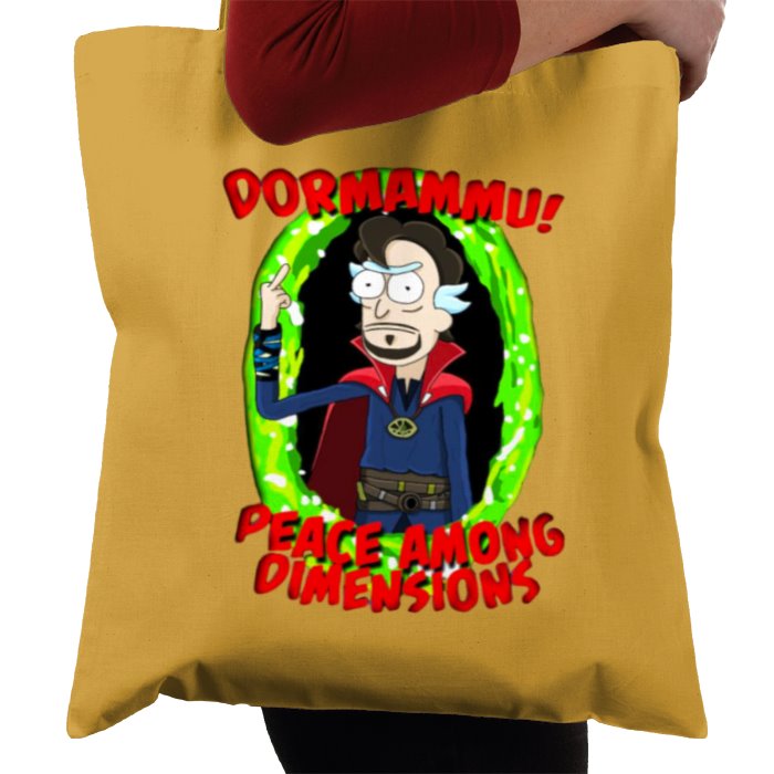 Rick & Morty & Dr Strange - Rick Strange Tote Bag