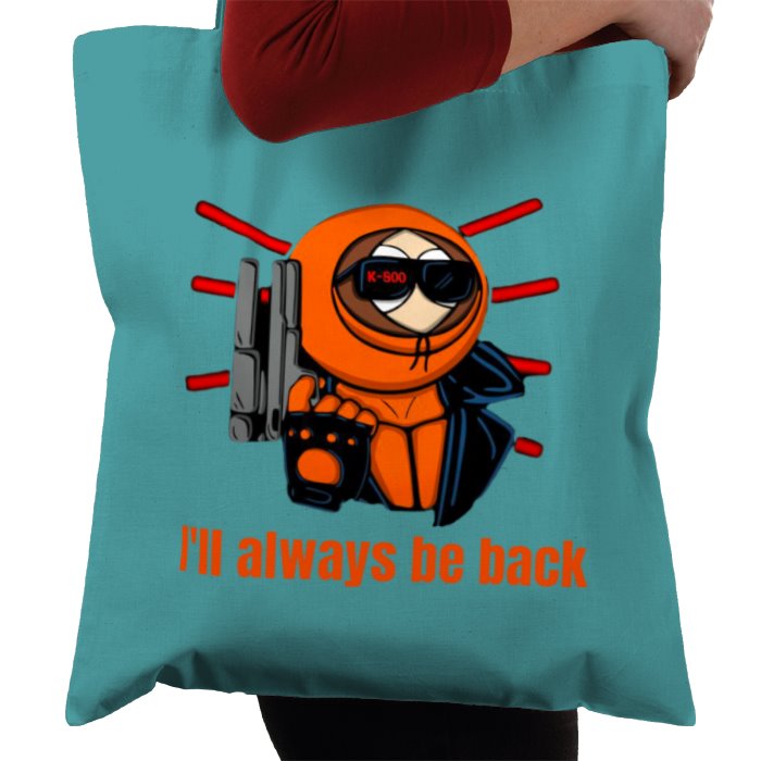 South Park & Terminator - I'll Always Be Back Tote Bag