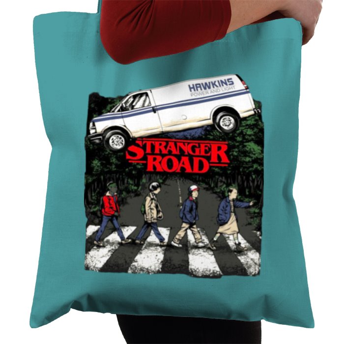 Stranger Things & The Beatles - Abbey Road Tote Bag