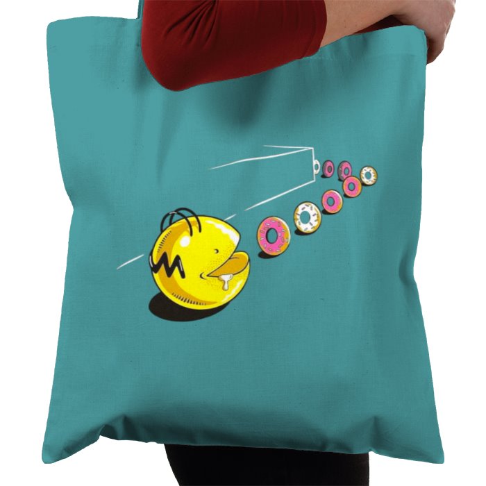 Pacman & The Simpsons - Simpsons Crossover Tote Bag