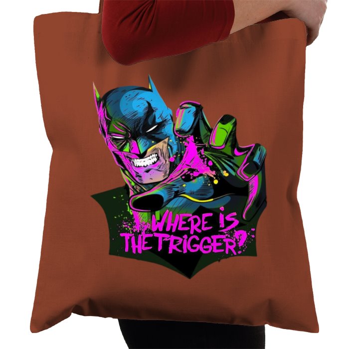 Batman - Where Is The Trigger Tote Bag