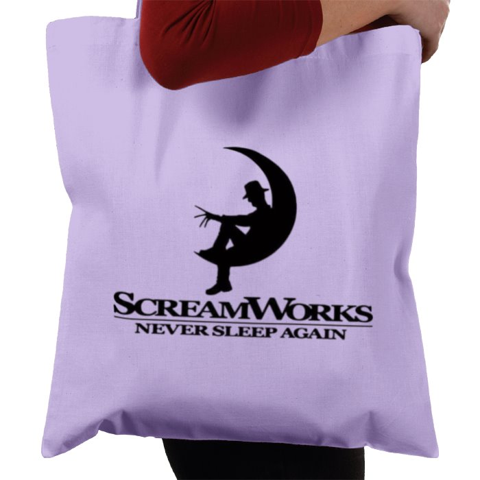 A Nightmare On Elm Street & DreamWorks - ScreamWorks Tote Bag