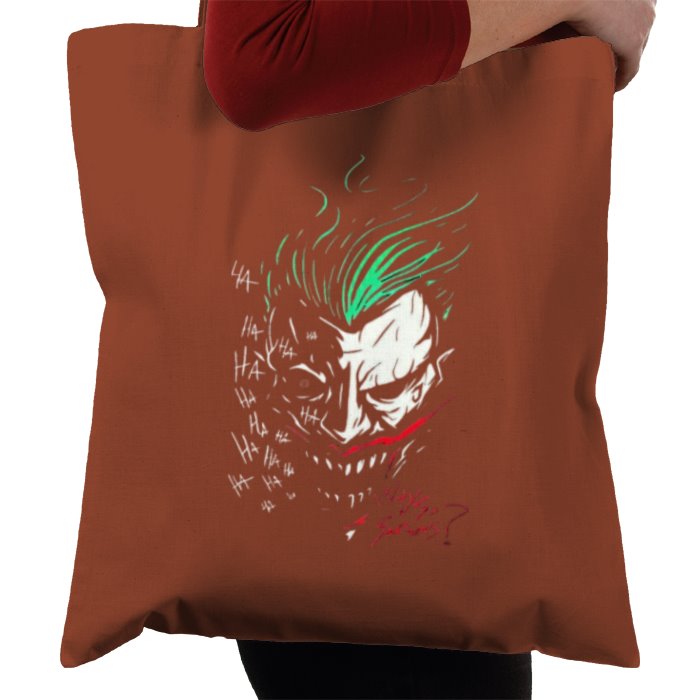 Batman - Joker's Why So Serious Tote Bag