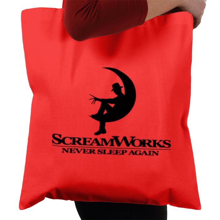 A Nightmare On Elm Street & DreamWorks - ScreamWorks Tote Bag