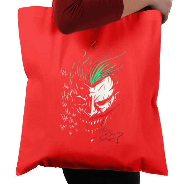 Batman - Joker's Why So Serious Tote Bag