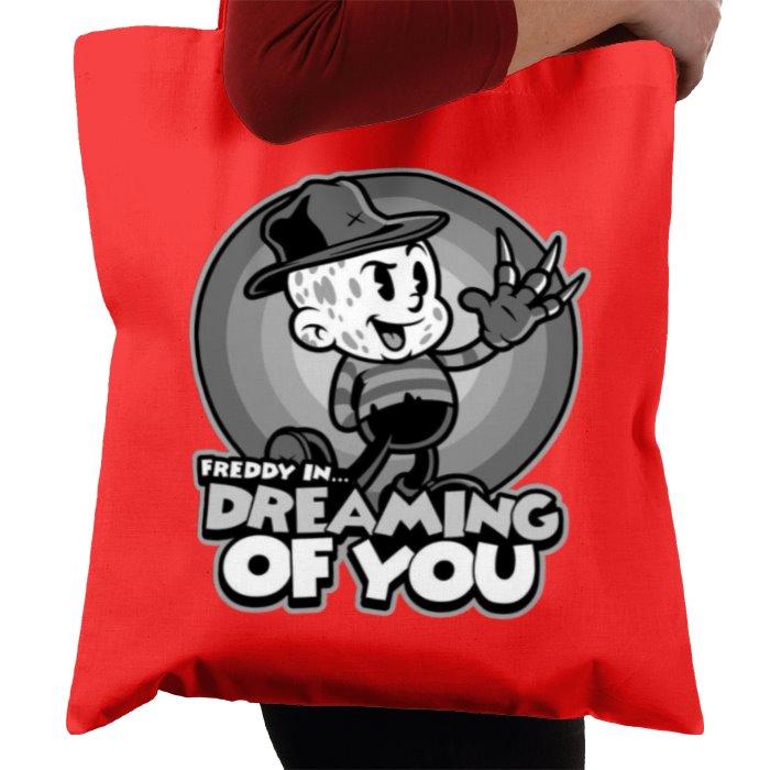 Looney Tunes & A Nightmare On Elm Street - Dreaming Of You Tote Bag