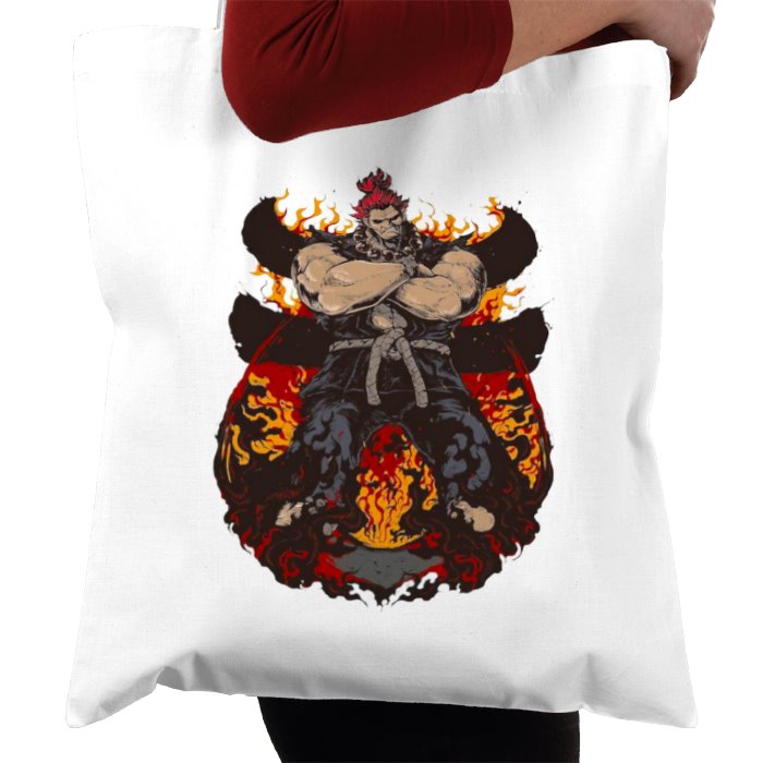 Street Fighter - Akuma Pose Tote Bag