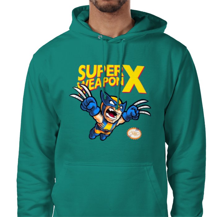 Super Mario Bro's & Wolverine - Super Weapon X Value Hoodie