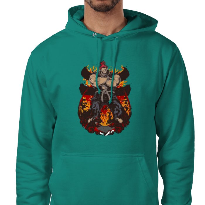 Street Fighter - Akuma Pose - Parody Value Hoodie