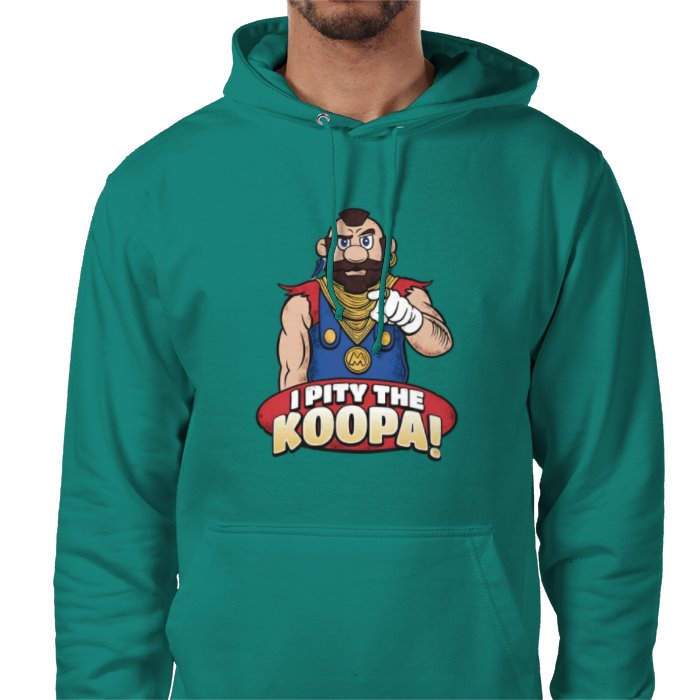 The A Team & Super Mario Bro's - I Pity The Koopa Value Hoodie