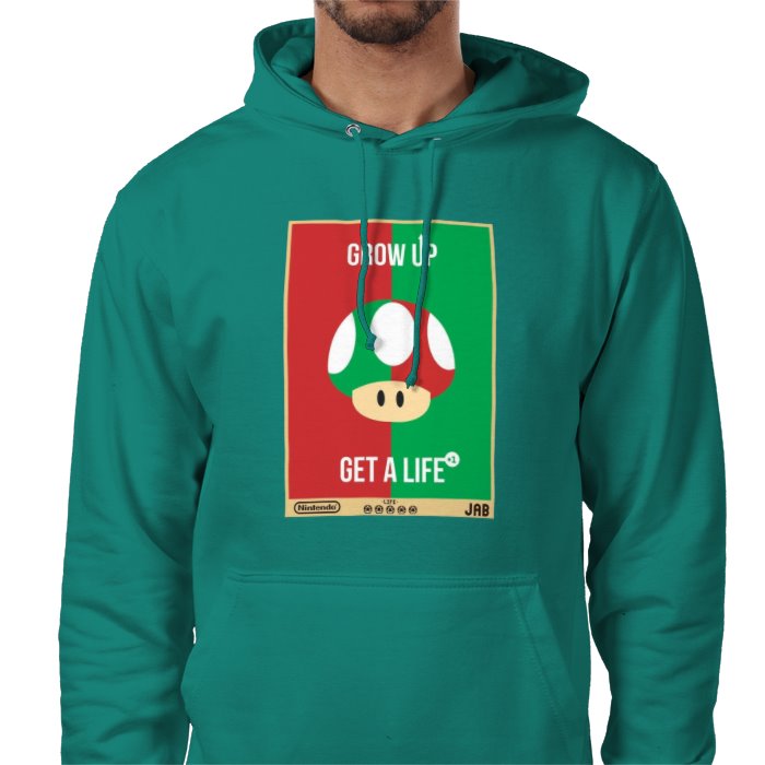 Super Mario Bro's - Get A Life Value Hoodie