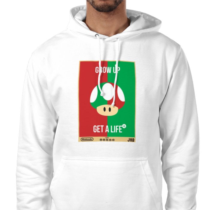 Super Mario Bro's - Get A Life Value Hoodie