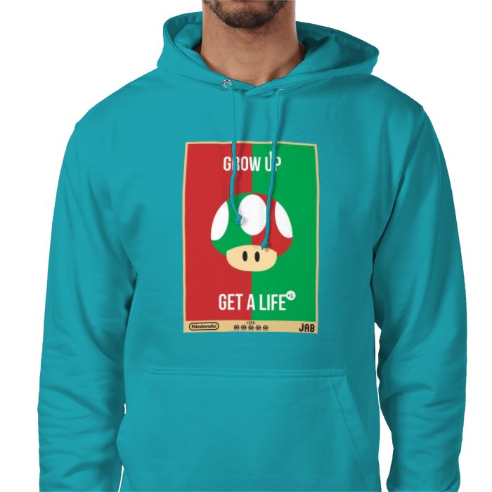 Super Mario Bro's - Get A Life Value Hoodie