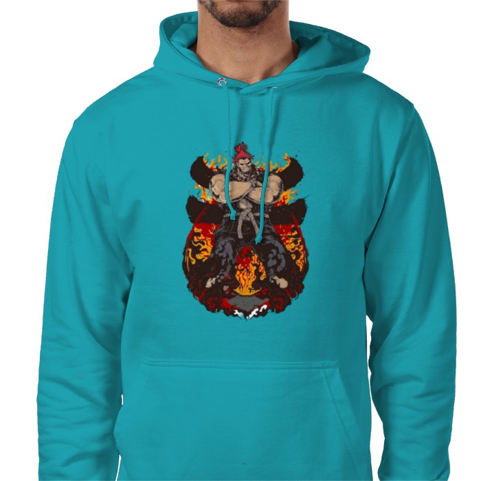 Street Fighter - Akuma Pose - Parody Value Hoodie