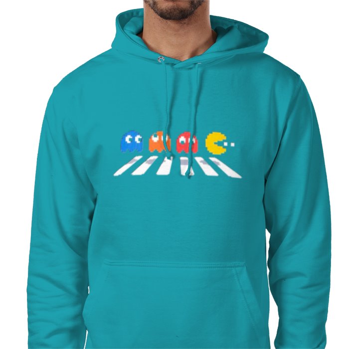 Pacman & The Beatles - Abby Road Value Hoodie