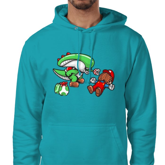 Super Mario Bro's & Alien - Xenomorph Bro's Value Hoodie