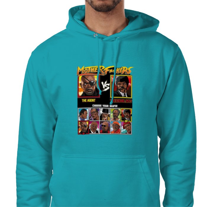 Samuel Jackson & Street Fighter - Mother F**kers Value Hoodie