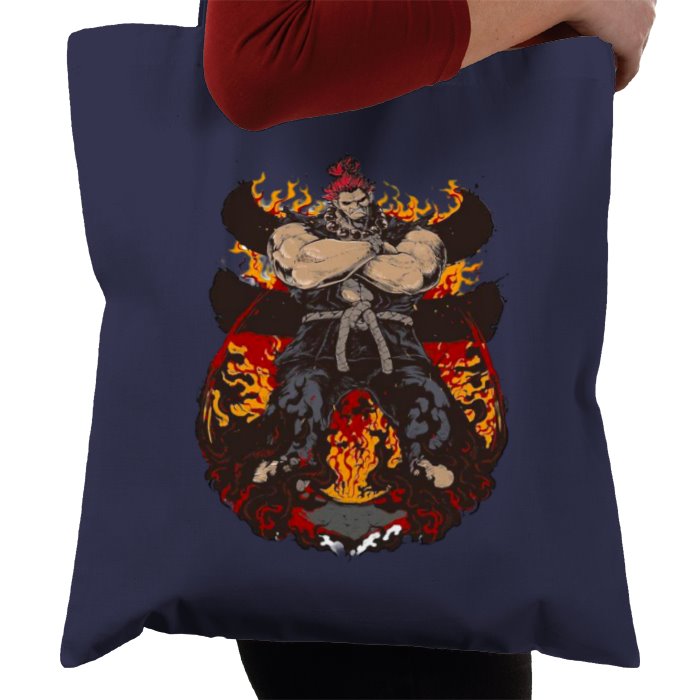 Street Fighter - Akuma Pose Tote Bag