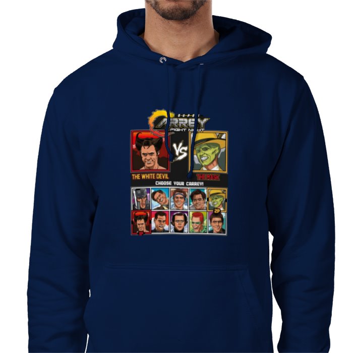 Jim Carrey & Fight Night & Street Fighter - Super Carrey Fight Night Value Hoodie