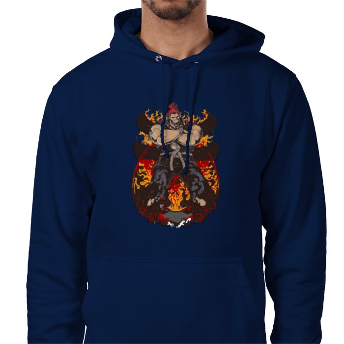 Street Fighter - Akuma Pose - Parody Value Hoodie