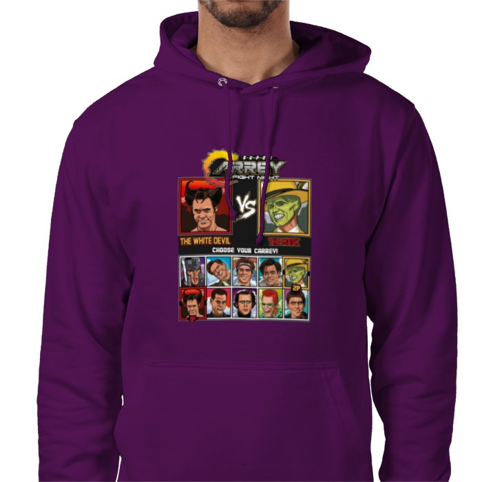 Jim Carrey & Fight Night & Street Fighter - Super Carrey Fight Night Value Hoodie