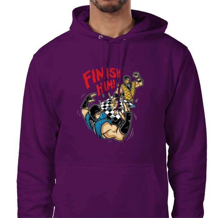 Mortal Kombat - Finish Him Chess Value Hoodie