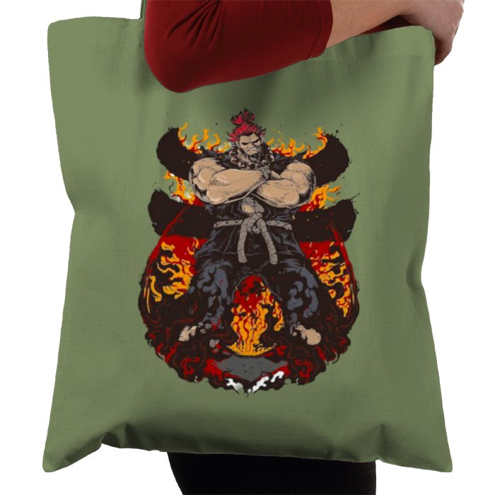 Street Fighter - Akuma Pose Tote Bag