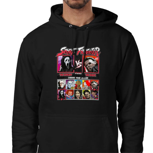 Horror Movies & Street Fighter - Street Frighter Value Hoodie