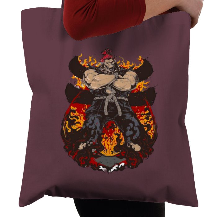 Street Fighter - Akuma Pose Tote Bag