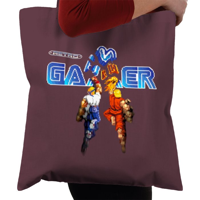 Street Fighter & Sega - Retro Gamer Tote Bag