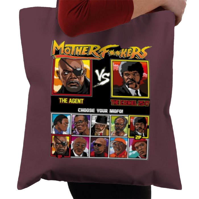 Samuel Jackson & Street Fighter - Mother F**kers Tote Bag