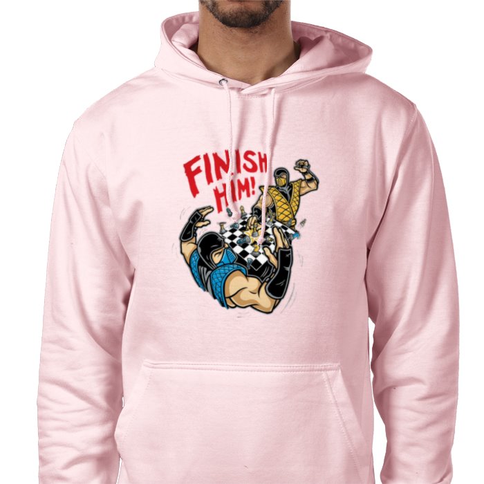 Mortal Kombat - Finish Him Chess Value Hoodie