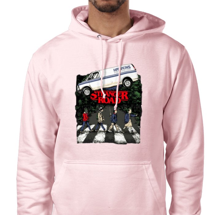 Stranger Things & The Beatles - Abbey Road Value Hoodie