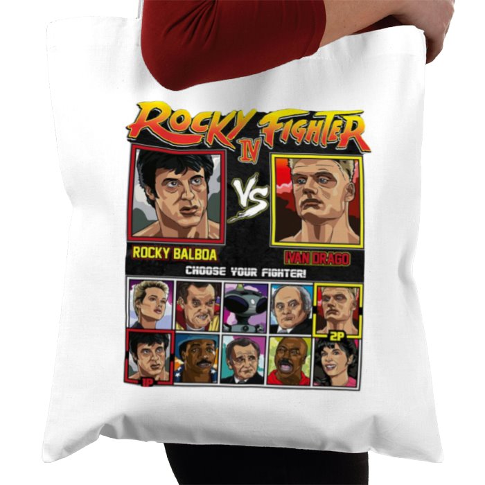 Rocky & Street Fighter - Rocky Fighter Tote Bag