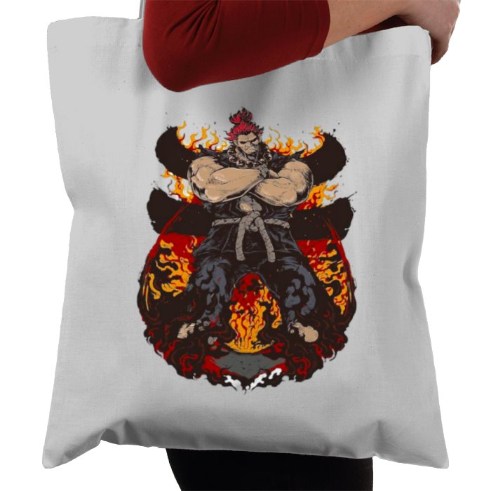 Street Fighter - Akuma Pose Tote Bag