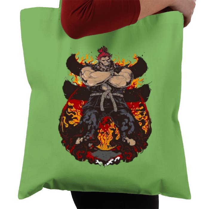 Street Fighter - Akuma Pose Tote Bag